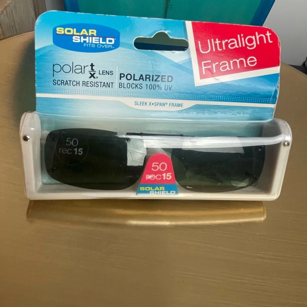 😎 Solar Shield PolarTX Fit-Over Sunglasses — Ultralight Frame — Polarized